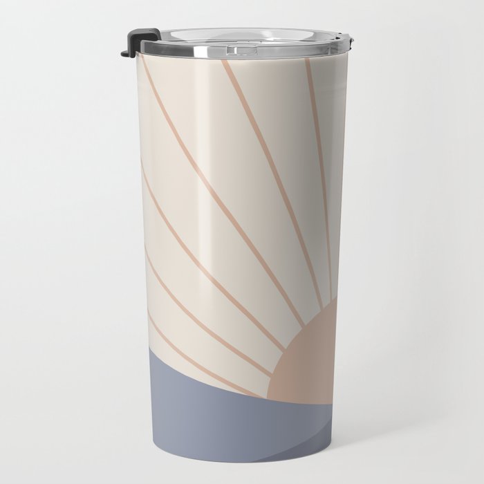 Morning Light - Blue Travel Mug Gallery Image 3