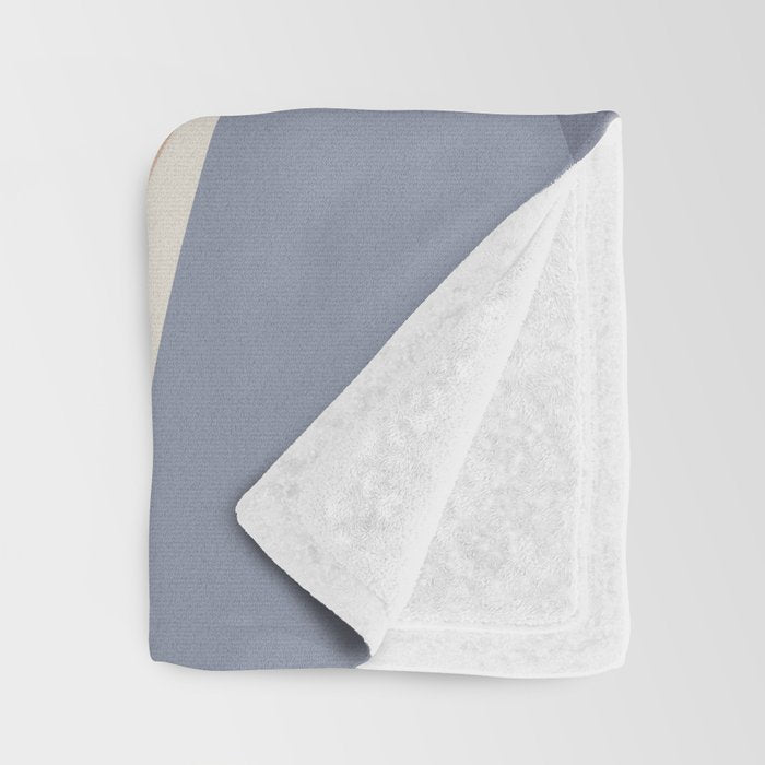 Morning Light - Blue Throw Blanket Gallery Image 3