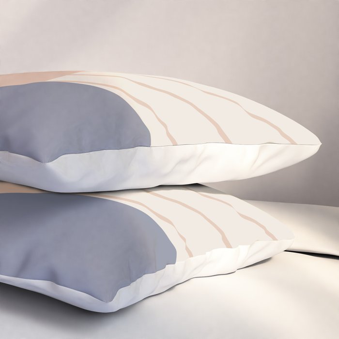 Morning Light - Blue Pillow Sham Gallery Image 3