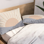 Morning Light - Blue Pillow Sham Gallery Image 2