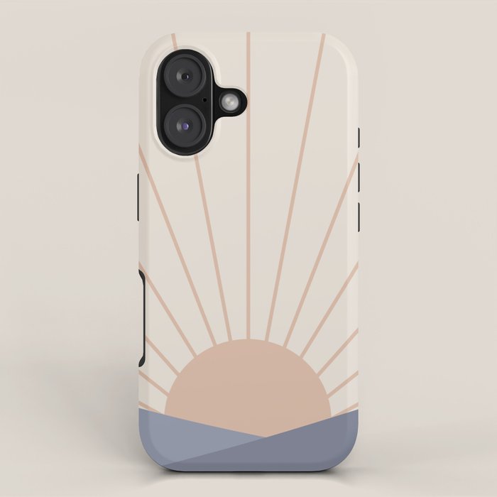 Morning Light - Blue iPhone Case Gallery Image 1