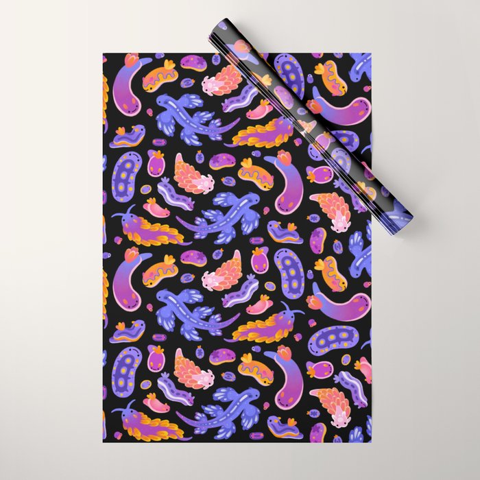 Sea slug Wrapping Paper Gallery Image 1