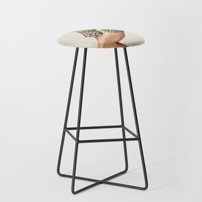 These Boots - Leopard Print Stool Gallery Image 1