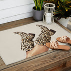 These Boots - Leopard Print Outdoor Rug Gallery Image 2