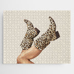 These Boots - Leopard Print Jigsaw Puzzle Gallery Image 1