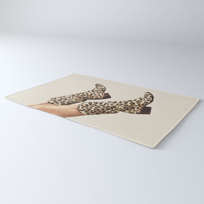 These Boots - Leopard Print Rug Gallery Image 3