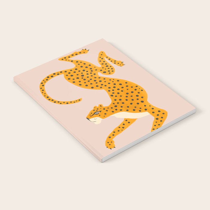 Leopard Race - pink Notebook Gallery Image 2
