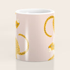 Leopard Race - pink Coffee Mug Gallery Image 4