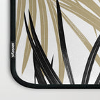 Gold Black Palm Leaves Dream #1 #tropical #decor #art #society6 Laptop Sleeve Gallery Image 3