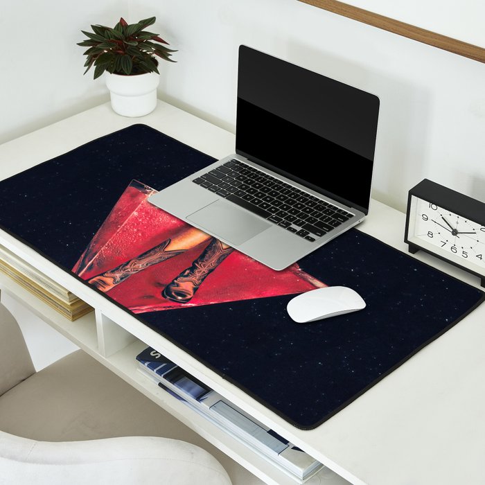 Cherry Cowgirl Margarita Desk Mat Gallery Image 2
