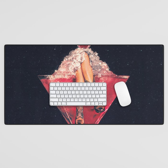 Cherry Cowgirl Margarita Desk Mat Gallery Image 1