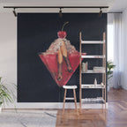 Cherry Cowgirl Margarita Wall Mural Gallery Image 1