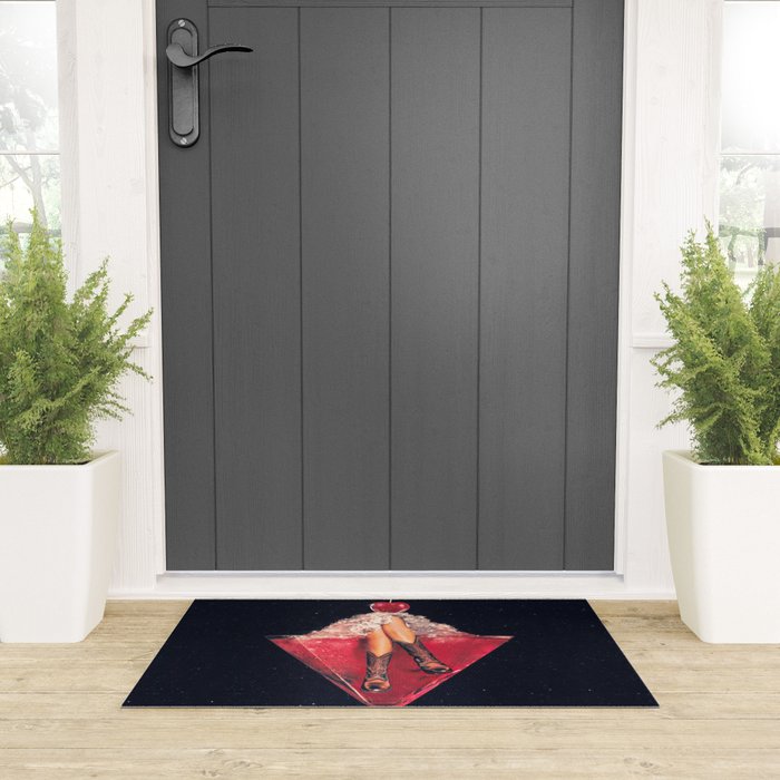Cherry Cowgirl Margarita Welcome Mat Gallery Image 3