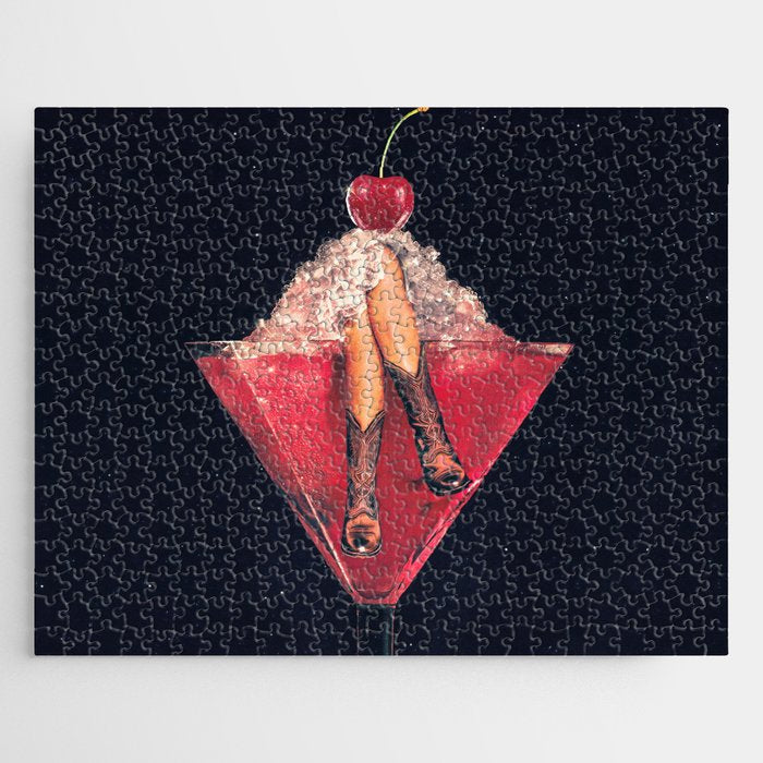 Cherry Cowgirl Margarita Jigsaw Puzzle Gallery Image 1