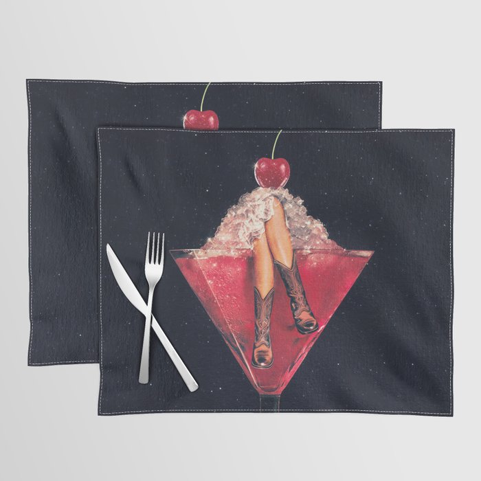 Cherry Cowgirl Margarita Placemat Gallery Image 1