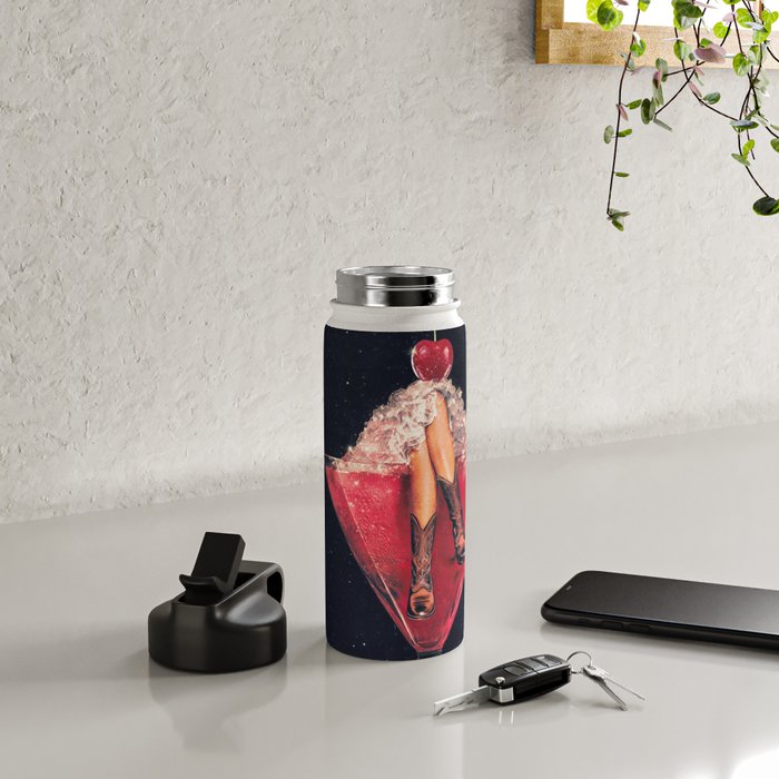 Cherry Cowgirl Margarita Water Bottle Gallery Image 4