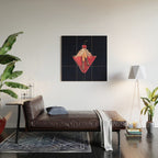 Cherry Cowgirl Margarita Wood Wall Art Gallery Image 2
