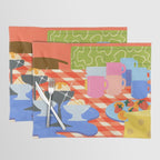 Midcentury Ice Cream Sundae Still Life Placemat Gallery Image 1