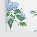 Hydrangeas blue and white - Jumbo Poster Gallery Image 3
