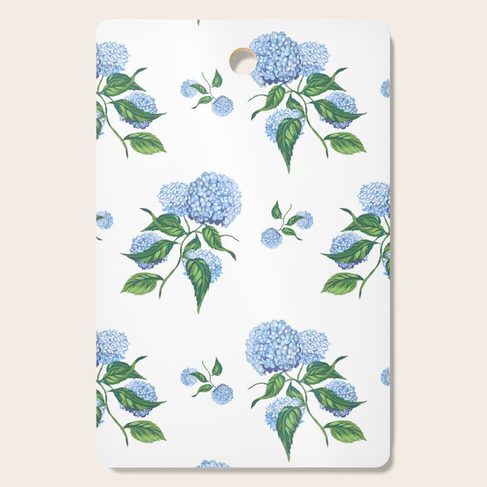 Hydrangeas blue and white - Jumbo Cutting Board Gallery Image 1