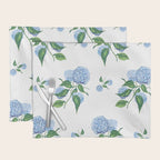 Hydrangeas blue and white - Jumbo Placemat Gallery Image 1
