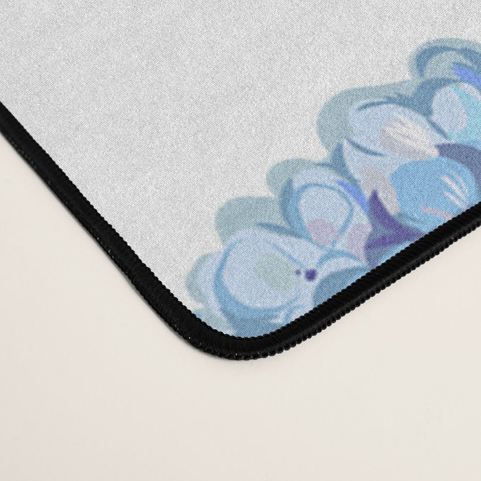 Hydrangeas blue and white - Jumbo Desk Mat Gallery Image 4