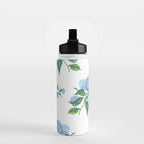 Hydrangeas blue and white - Jumbo Water Bottle Gallery Image 2
