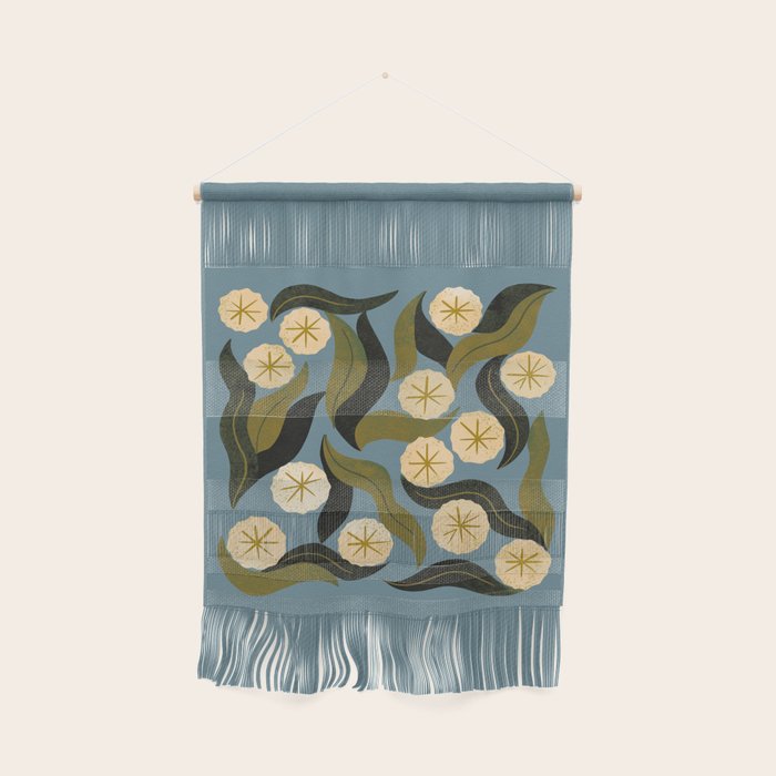 Blue Floral Wall Hanging Gallery Image 1
