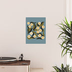 Blue Floral Poster Gallery Image 2