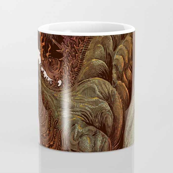 Kaiju In Flames  Coffee Mug Gallery Image 4