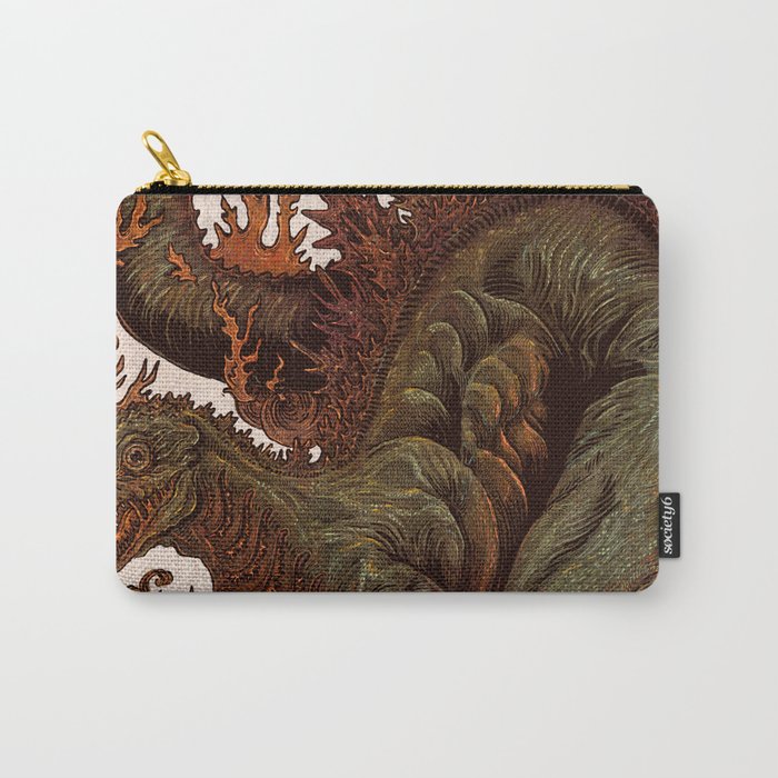 Kaiju In Flames  Carry All Pouch Gallery Image 1