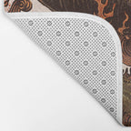 Kaiju In Flames  Bath Mat Gallery Image 2