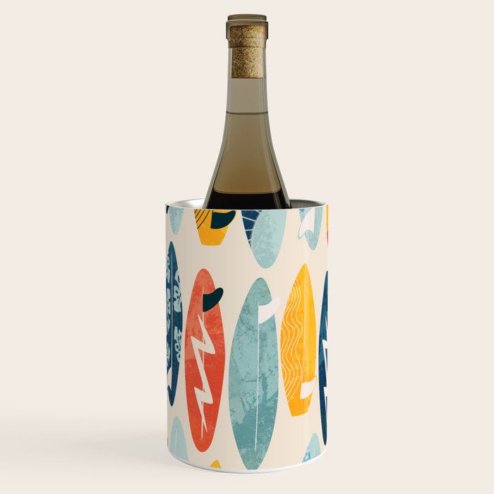 Surfboard white  Wine Chiller Gallery Image 1