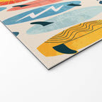 Surfboard white  Welcome Mat Gallery Image 2