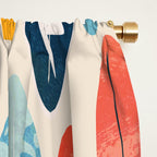 Surfboard white  Window Curtain Gallery Image 2