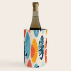 Surfboard white  Wine Chiller Gallery Image 2