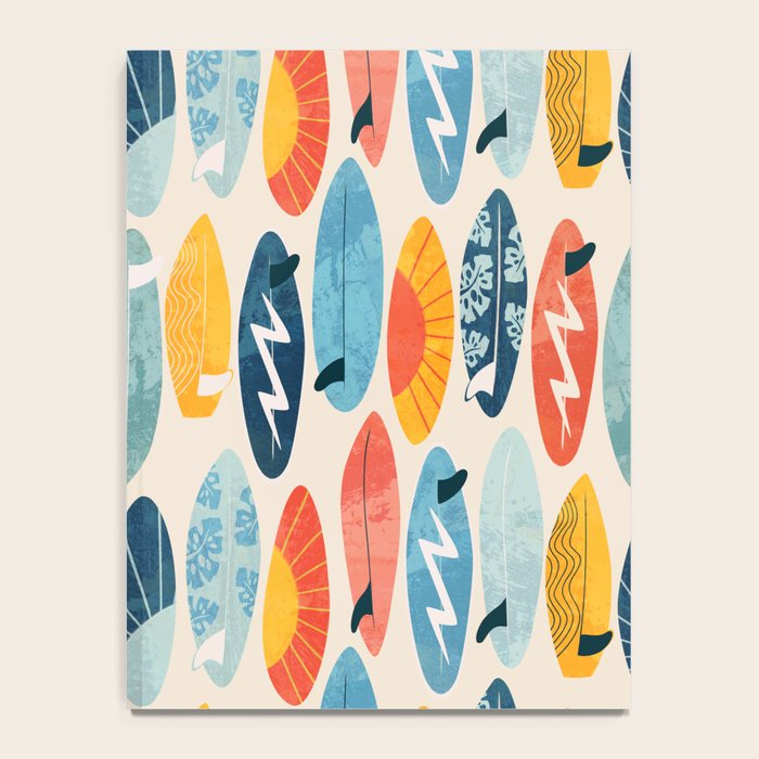 Surfboard white  Notebook Gallery Image 4
