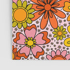 Groovy Flowers in Pink Poster Gallery Image 3