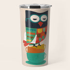 Morning Owl Travel Mug Gallery Image 1