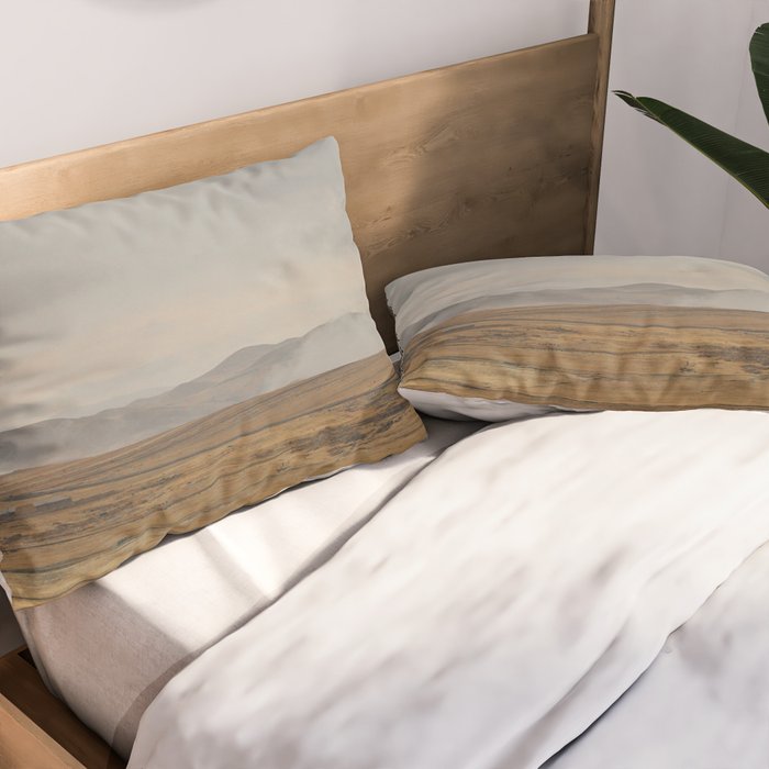 Cloudy Countryside Pillow Sham Gallery Image 2