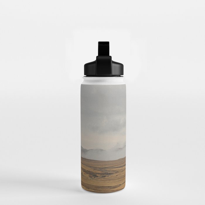 Cloudy Countryside Water Bottle Gallery Image 2