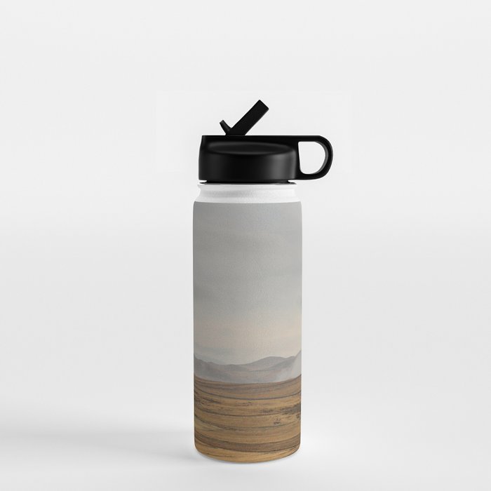 Cloudy Countryside Water Bottle Gallery Image 1