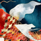 Metallic Koi II Coffee Mug Gallery Image 2