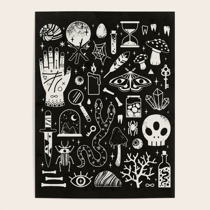Curiosities: Bone Black Poster Gallery Image 1