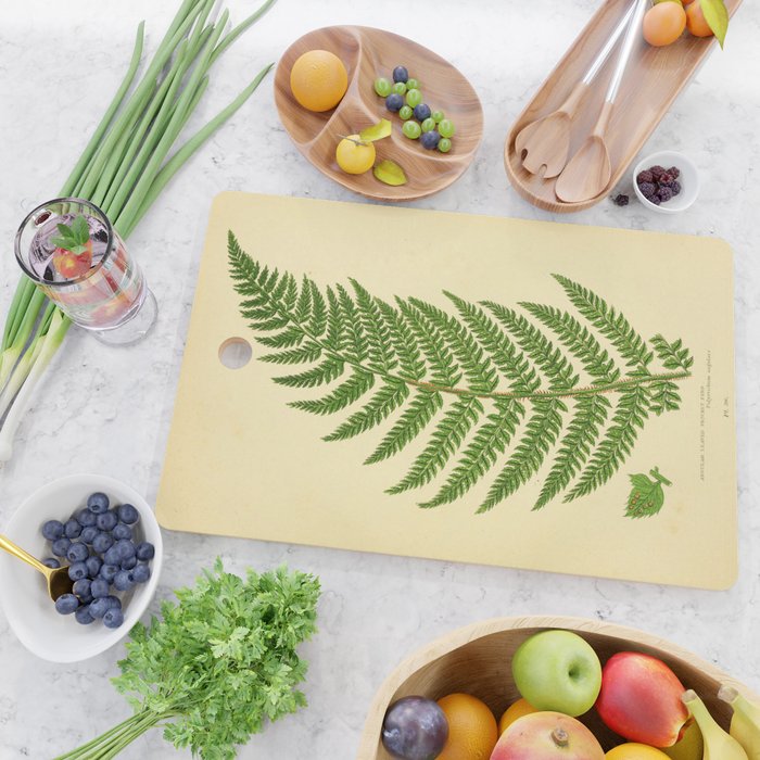 Fern by Anne Pratt, 1800s (benefitting The Nature Conservancy) Cutting Board Gallery Image 2