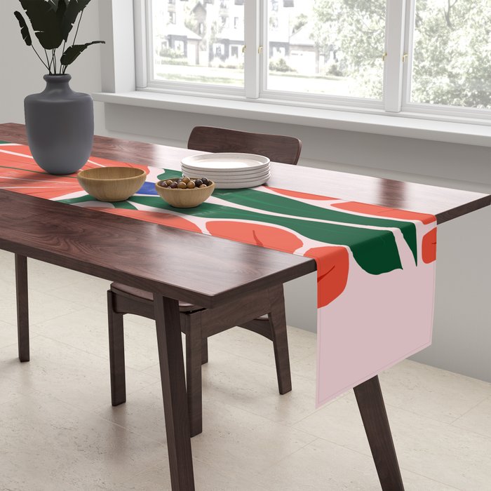 Carmine Lily Table Runner Gallery Image 2