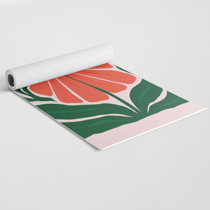 Carmine Lily Yoga Mat Gallery Image 2