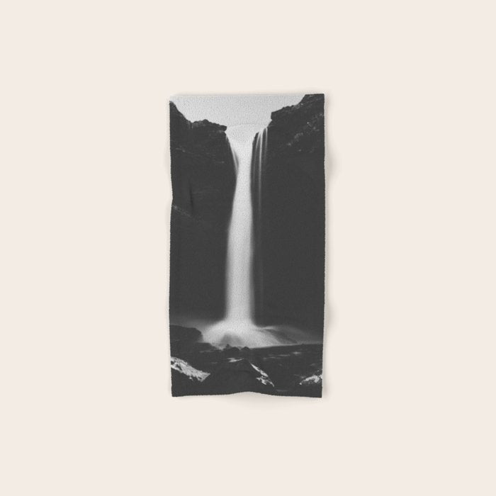 Hidden waterfall - Landscape and Nature Photography Bath Towel Gallery Image 1