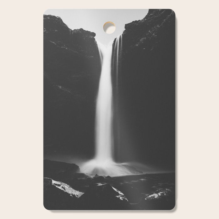 Hidden waterfall - Landscape and Nature Photography Cutting Board Gallery Image 1