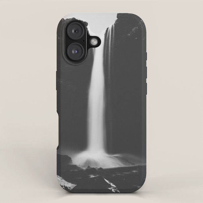 Hidden waterfall - Landscape and Nature Photography iPhone Case Gallery Image 1